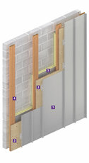 Technical drawings - Standing seam facade - DWG and PDF